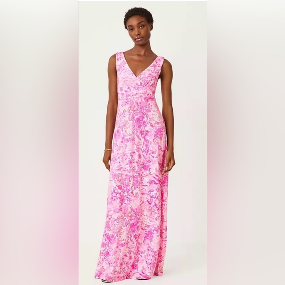 Lilly Pulitzer Sloane Maxi NWT Peony Pink